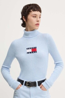 Tommy Jeans: Синий свитер 