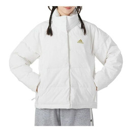 Adidas: Белая куртка 
