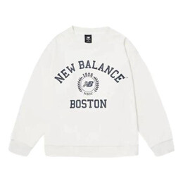 New Balance: Белый свитер 