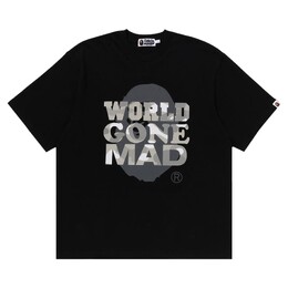 A BATHING APE: Чёрная футболка 