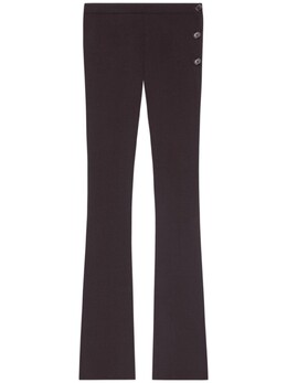Courreges: Коричневые брюки 
