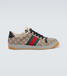 Gucci: Бежевые кроссовки  Screener