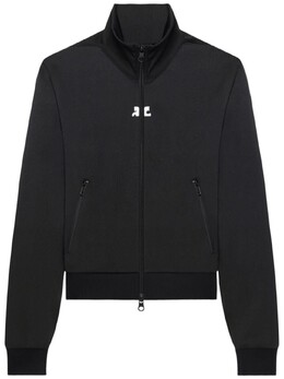 Courreges: Чёрная куртка 