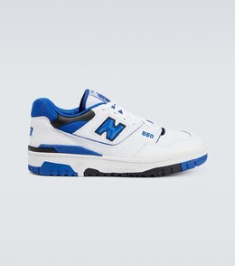 New Balance: Белые кроссовки  550