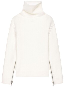 Courreges: Свитер оверсайз 