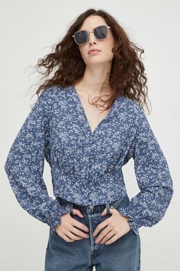Levi's: Синяя рубашка 