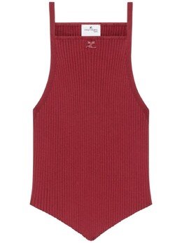 Courreges: Топ без рукава 