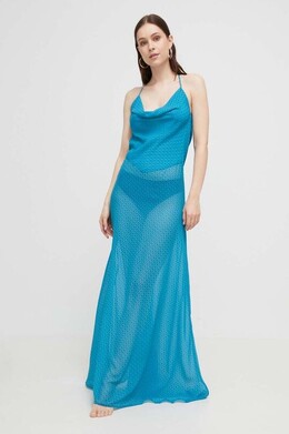 Trussardi: Синее платье 