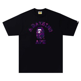 A BATHING APE: Чёрная футболка 