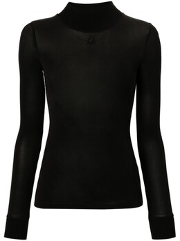 Courreges: Чёрный топ 