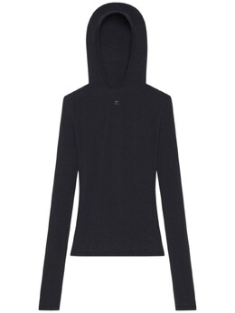 Courreges: Трикотажный топ 