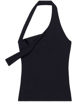 Courreges: Чёрный топ 