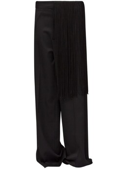 MM6 Maison Margiela: Расклешённые брюки 
