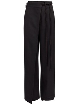 MM6 Maison Margiela: Расклешённые брюки 