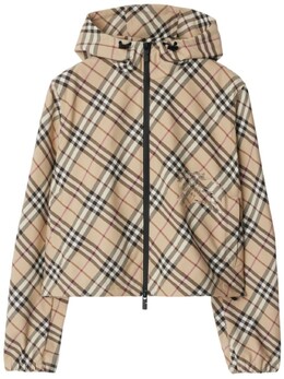Burberry: Куртка в клетку 