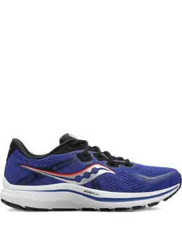 Saucony: Голубые кроссовки 