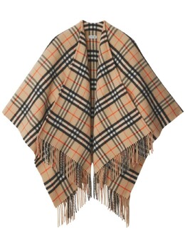 Burberry: Пальто в клетку 