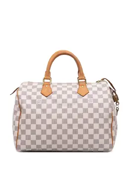 Louis Vuitton Pre-Owned: Белая сумка 