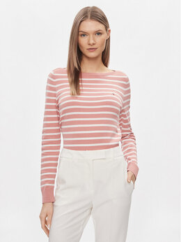 Tommy Hilfiger: Розовый свитер 