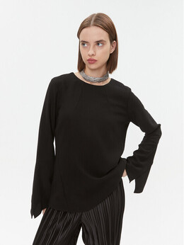 DKNY: Чёрная блуза 