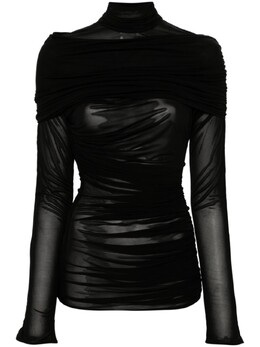 MUGLER: Чёрный топ 