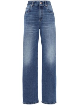 Brunello Cucinelli: Прямые джинсы 