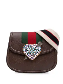 Gucci Pre-Owned: Коричневая сумка через плечо 