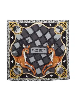 Burberry Pre-Owned: Шарф с принтом 