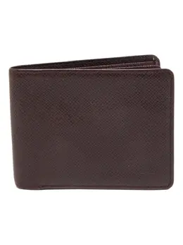 Louis Vuitton Pre-Owned: Бордовый кошелёк 