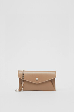 Max Mara: Коричневый клатч 