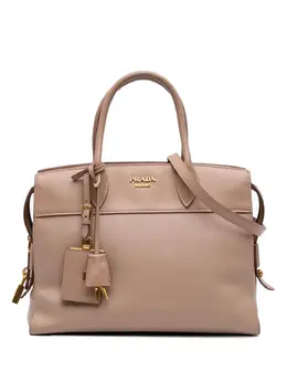 Prada Pre-Owned: Коричневая сумка 