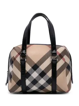 Burberry Pre-Owned: Коричневая сумка 