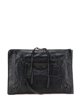 Balenciaga Pre-Owned: Чёрный клатч 