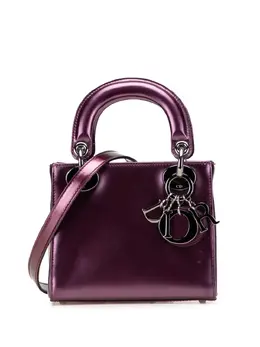 Christian Dior Pre-Owned: Фиолетовая сумка 