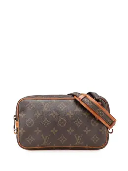 Louis Vuitton Pre-Owned: Коричневая сумка через плечо 