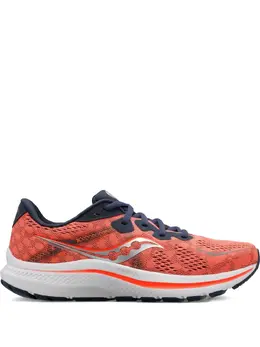 Saucony: Оранжевые кроссовки 