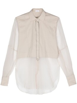 Brunello Cucinelli: Рубашка  Monili