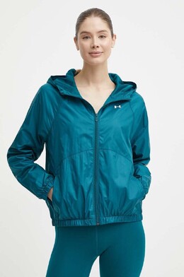 Under Armour: Зелёная куртка 