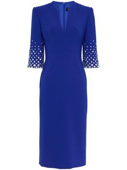Jenny Packham: Синее платье 