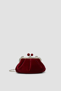 Max Mara: Бордовая сумка 