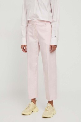 Tommy Hilfiger: Розовые брюки 
