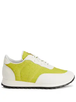 Giuseppe Zanotti: Зелёные кроссовки  Jimi Running