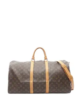 Louis Vuitton Pre-Owned: Коричневая дорожная сумка 