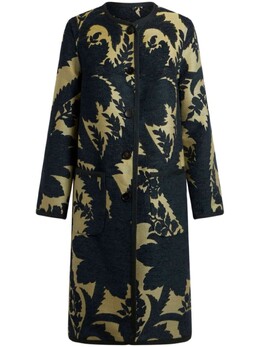 Etro: Жаккардовое пальто 