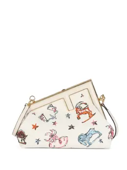 Fendi Pre-Owned: Белая сумка 