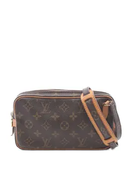 Louis Vuitton Pre-Owned: Коричневая сумка 