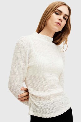 Allsaints: Белый свитер  Francesco