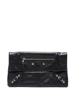 Balenciaga Pre-Owned: Чёрный клатч 