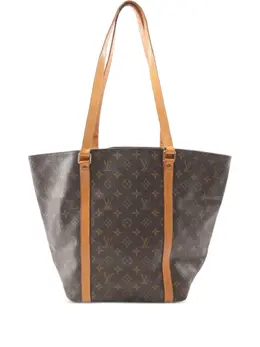 Louis Vuitton Pre-Owned: Коричневая сумка-шоппер 