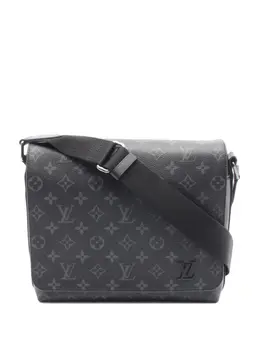 Louis Vuitton Pre-Owned: Чёрная сумка 
